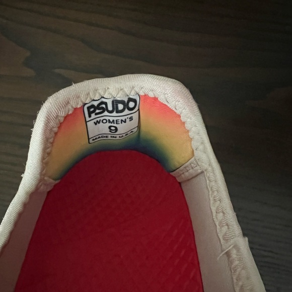Psudo Women’s Gradient Rainbow Sneakers - Picture 5 of 6